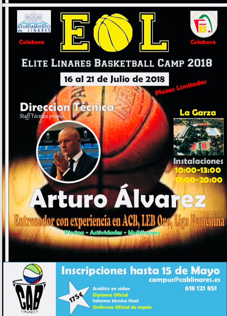 Elite Linares Basketball Camp 2018